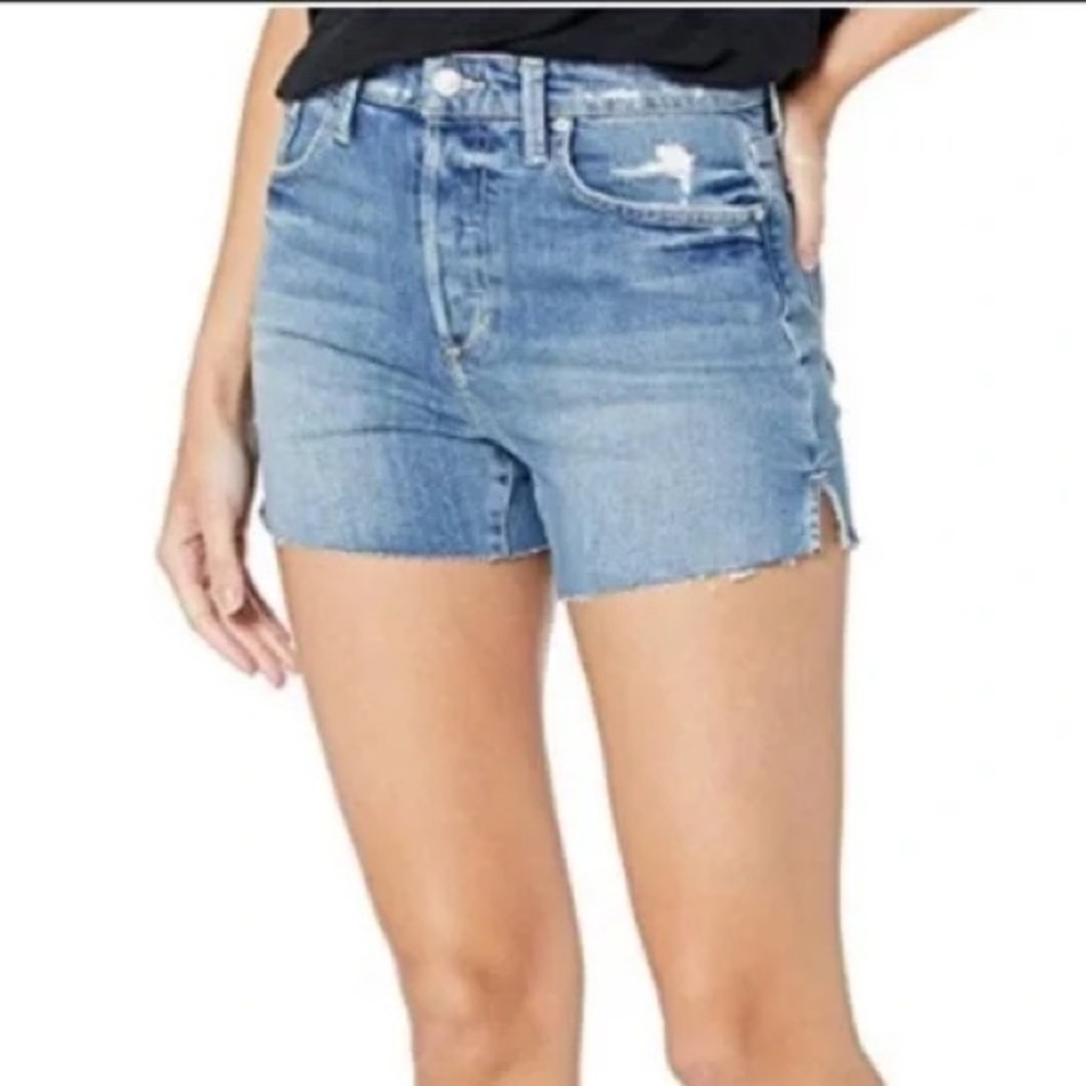 Joe’s Jeans The Smith High Rise‎ Denim Short Distressed Button Fly Size 31